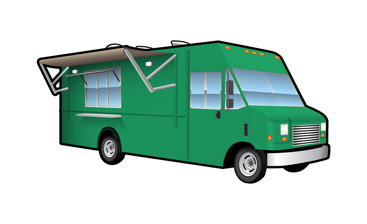Food Truck illustration template 01
